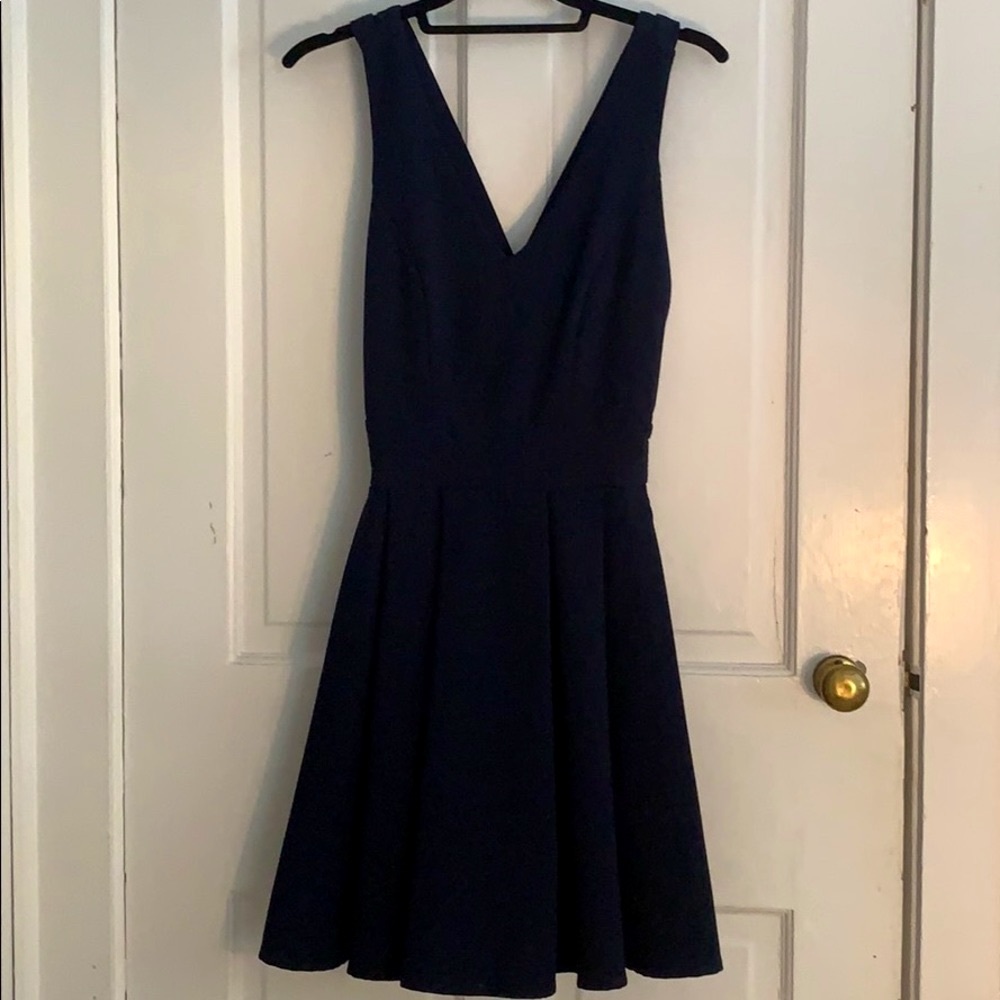 NWOT! Love Richie navy sleeveless cocktail dress